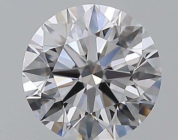 0.76 CaratD-VS2 EX Cut Round Diamond