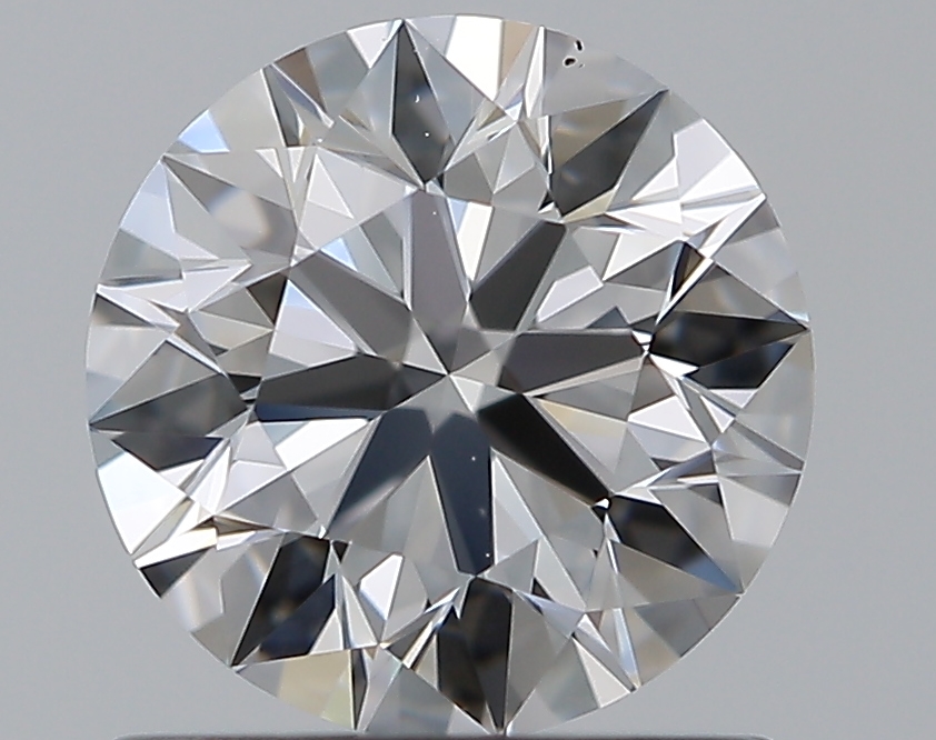 1 CaratD-VS2 EX Cut Round Diamond