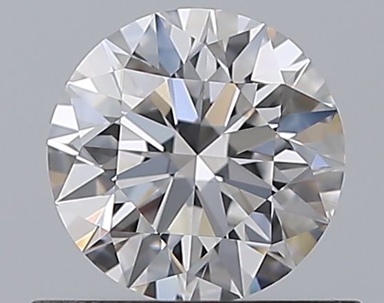 0.55 CaratE-VVS2 EX Cut Round Diamond
