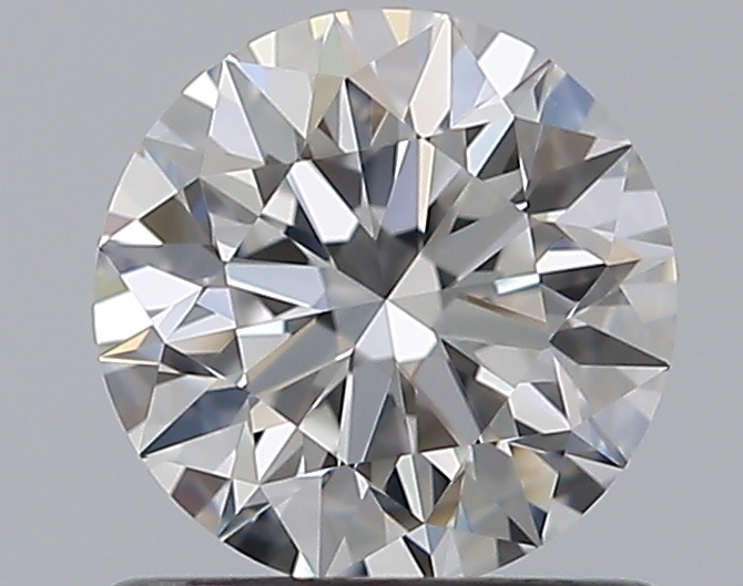 0.8 CaratE-VVS2 EX Cut Round Diamond