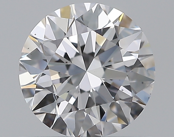 0.7 CaratD-SI1 EX Cut Round Diamond