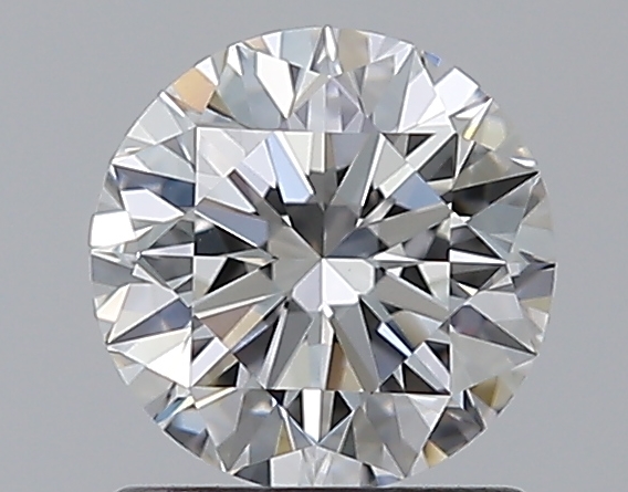 1 CaratF-VVS2 EX Cut Round Diamond