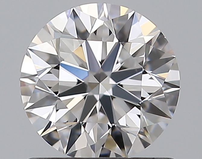 0.8 CaratE-VS2 EX Cut Round Diamond