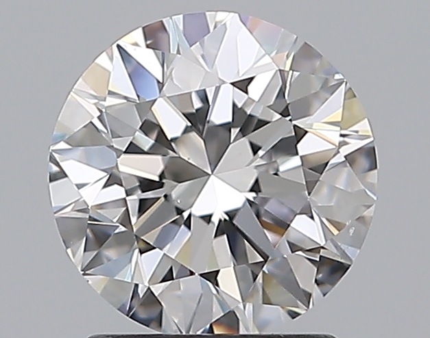 1.51 CaratD-VS2 EX Cut Round Diamond