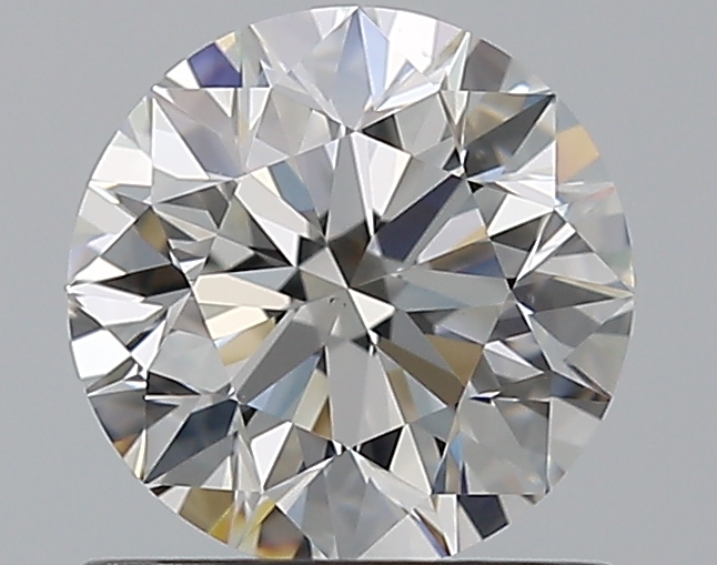 0.96 CaratF-VS1 EX Cut Round Diamond