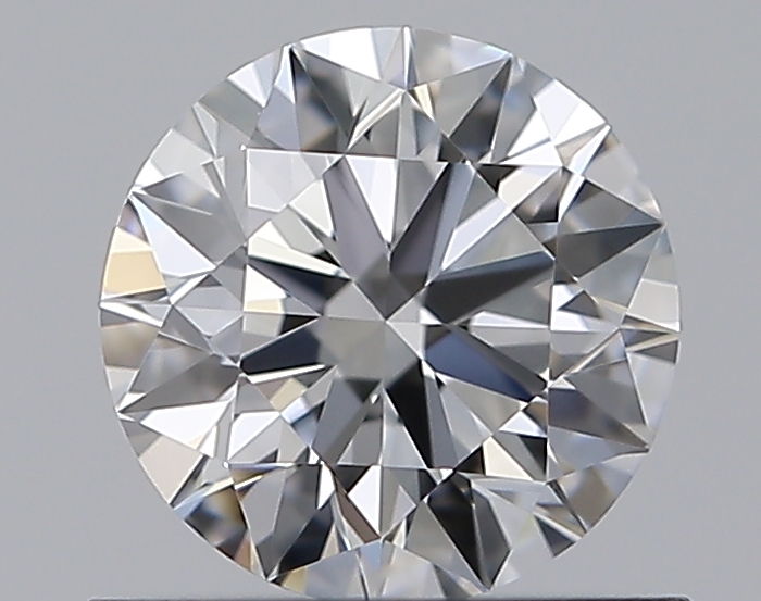 0.67 CaratD-IF EX Cut Round Diamond