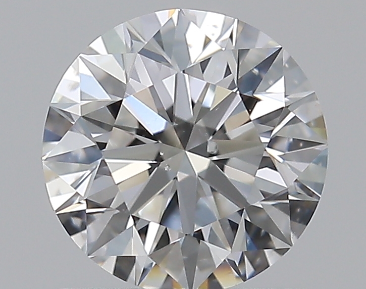 0.81 CaratE-SI2 EX Cut Round Diamond