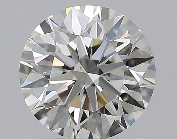 0.8 CaratJ-VS2 EX Cut Round Diamond