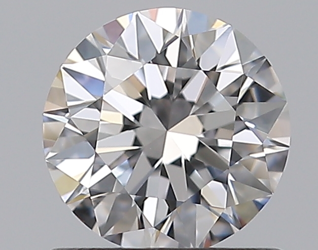 0.75 CaratD-VVS1 EX Cut Round Diamond