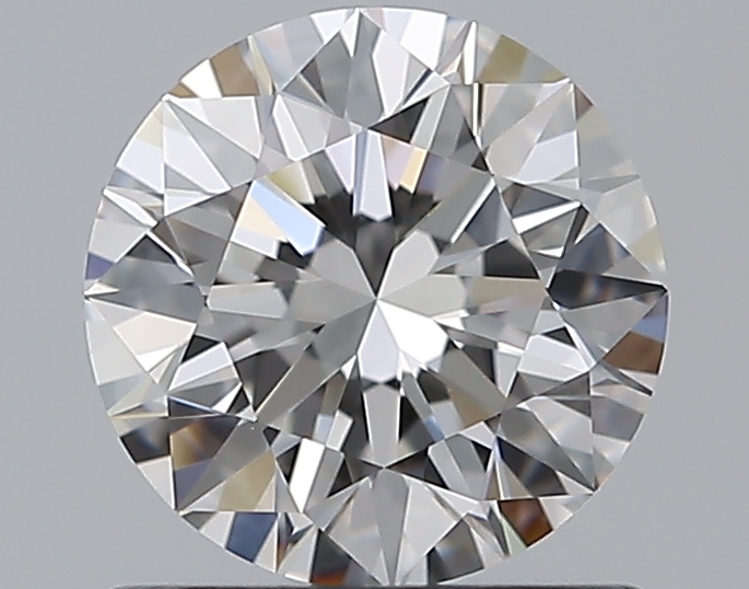 1.01 CaratE-VVS2 EX Cut Round Diamond