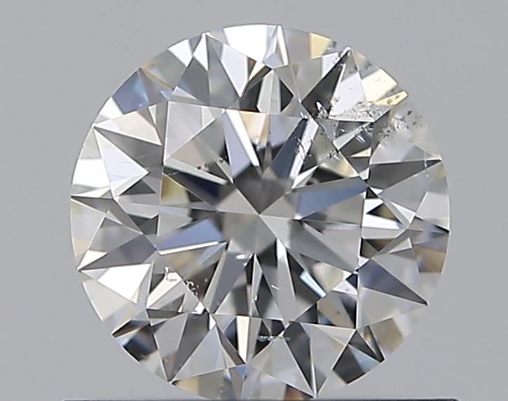 0.65 CaratG-SI2 EX Cut Round Diamond