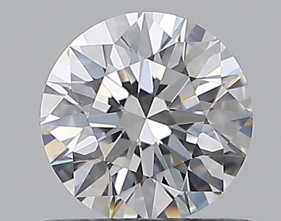 0.57 CaratE-VS1 EX Cut Round Diamond