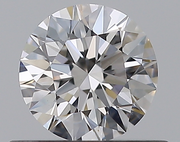 0.5 CaratE-VS2 EX Cut Round Diamond