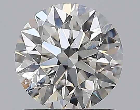1 CaratH-SI2 EX Cut Round Diamond
