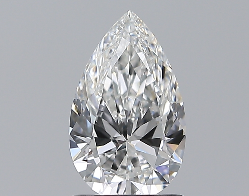 1 CaratF-VVS1 - Cut Pear Diamond
