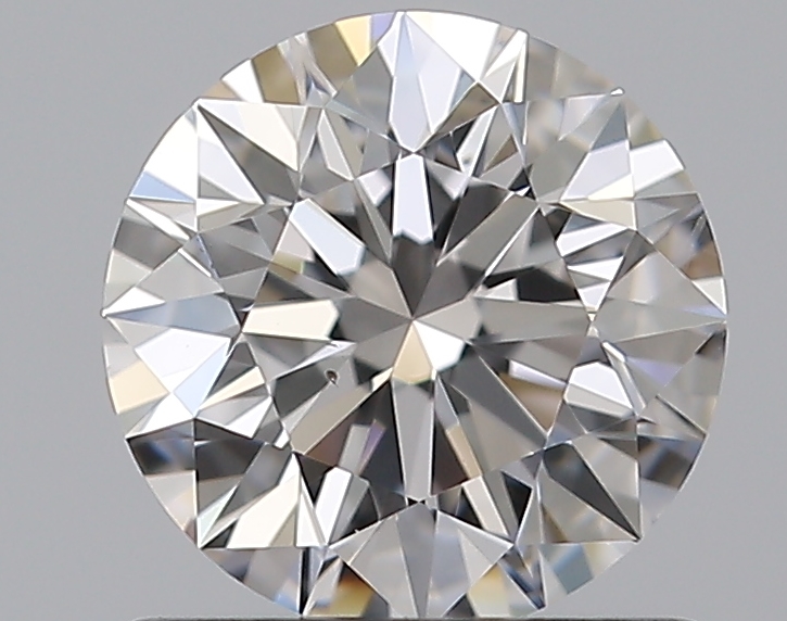 0.79 CaratE-SI2 EX Cut Round Diamond