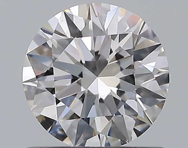 0.7 CaratD-VS2 EX Cut Round Diamond