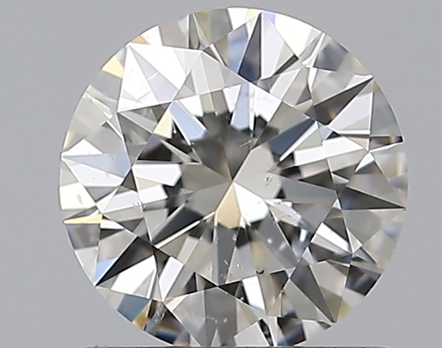0.81 CaratI-SI2 EX Cut Round Diamond