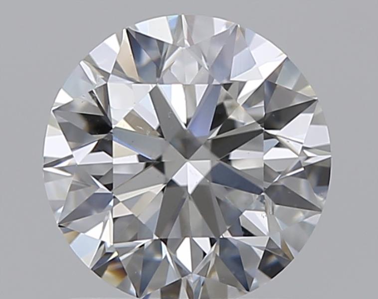 1.02 CaratG-SI1 EX Cut Round Diamond