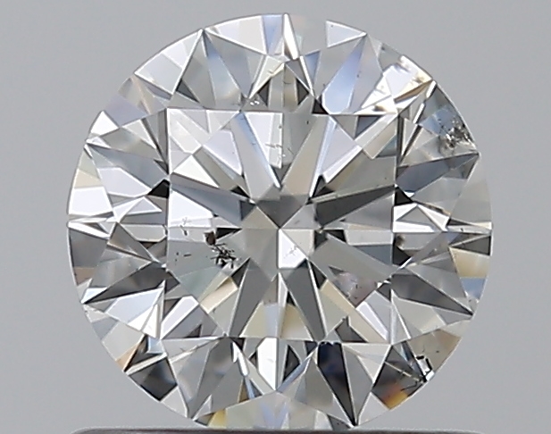 0.77 CaratG-SI2 EX Cut Round Diamond