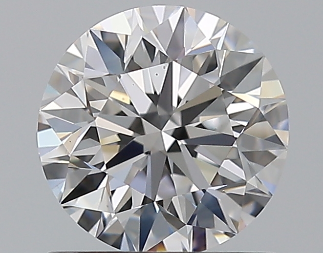 1.01 CaratD-VS2 EX Cut Round Diamond