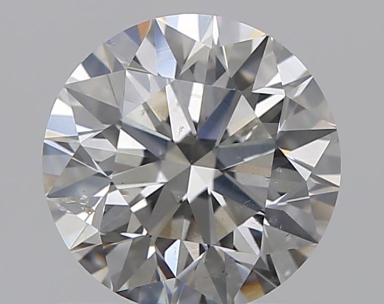 0.68 CaratH-SI2 EX Cut Round Diamond