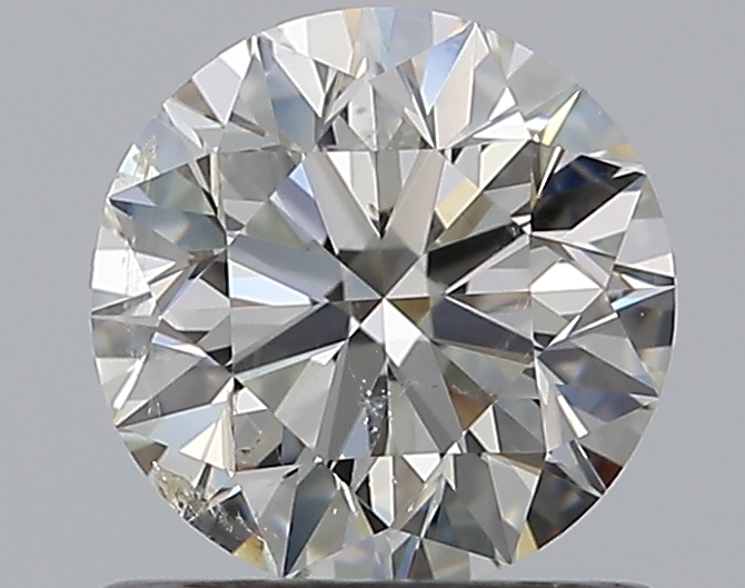 0.8 CaratJ-SI2 EX Cut Round Diamond