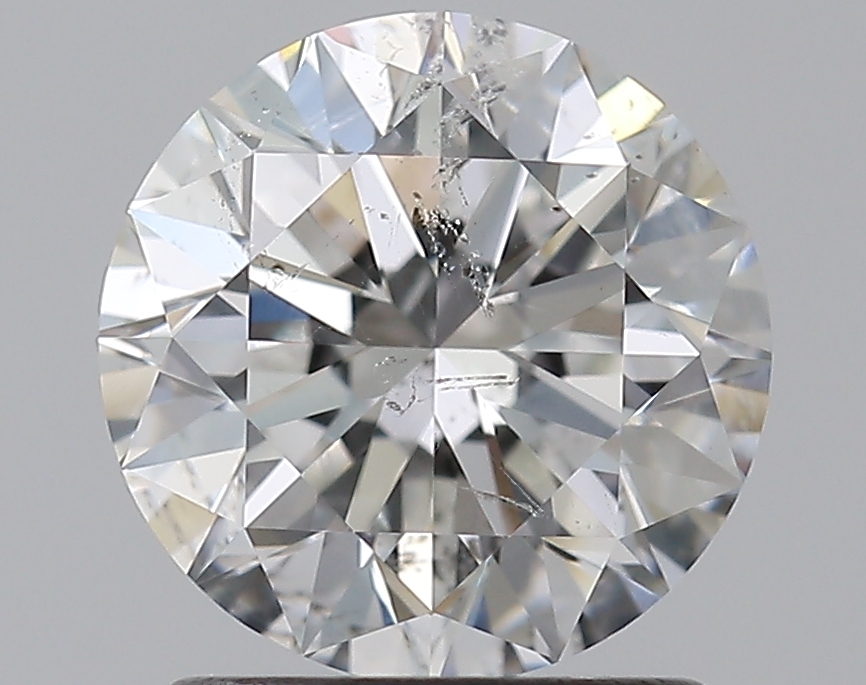 1.4 CaratF-SI2 EX Cut Round Diamond
