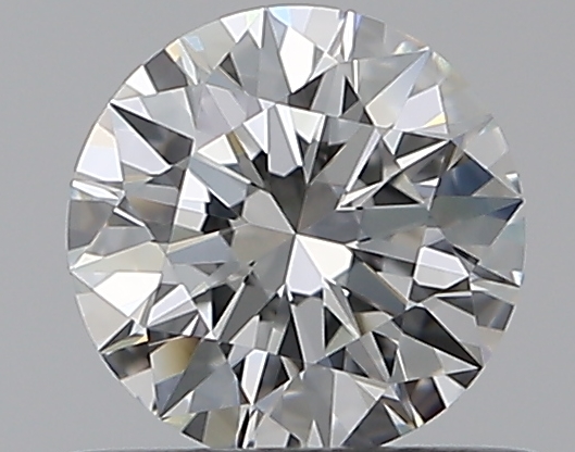 0.5 CaratG-VVS2 EX Cut Round Diamond
