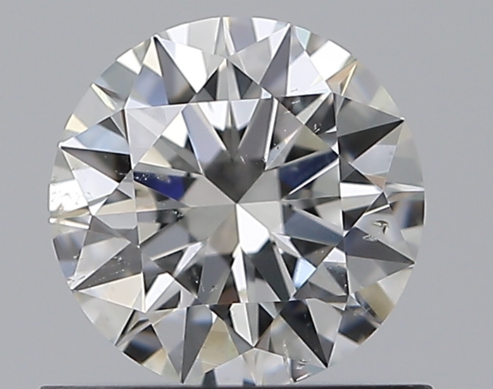 0.63 CaratH-SI1 EX Cut Round Diamond