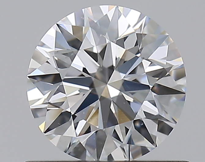0.65 CaratF-VS2 EX Cut Round Diamond