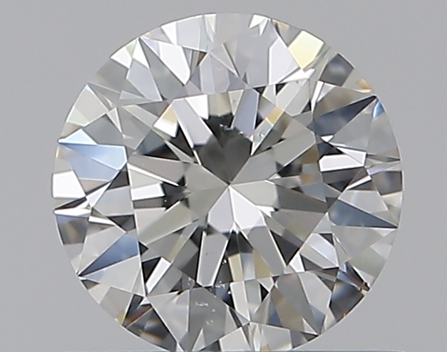 0.59 CaratI-SI1 EX Cut Round Diamond