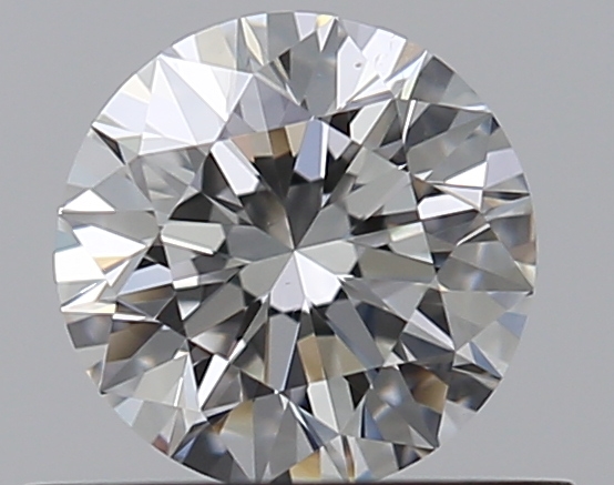 0.5 CaratG-VS2 EX Cut Round Diamond