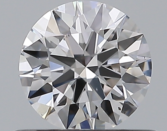 0.47 CaratD-SI1 EX Cut Round Diamond