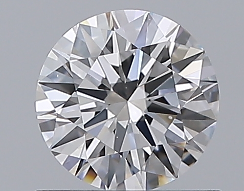 0.7 CaratD-SI1 EX Cut Round Diamond