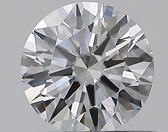 0.46 CaratF-VS1 EX Cut Round Diamond