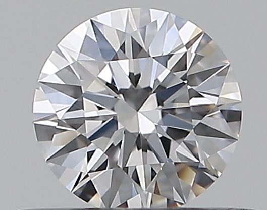 0.33 CaratD-VVS2 EX Cut Round Diamond