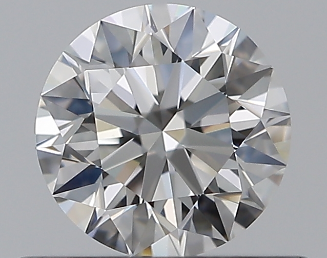 0.52 CaratF-VS1 EX Cut Round Diamond