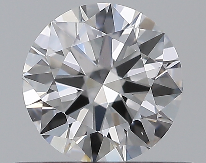 0.5 CaratD-VS1 EX Cut Round Diamond