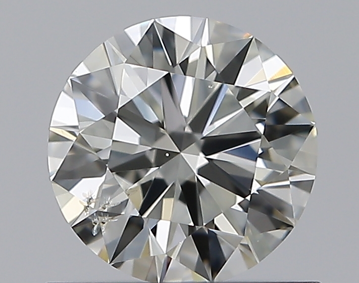 0.7 CaratL-SI2 EX Cut Round Diamond