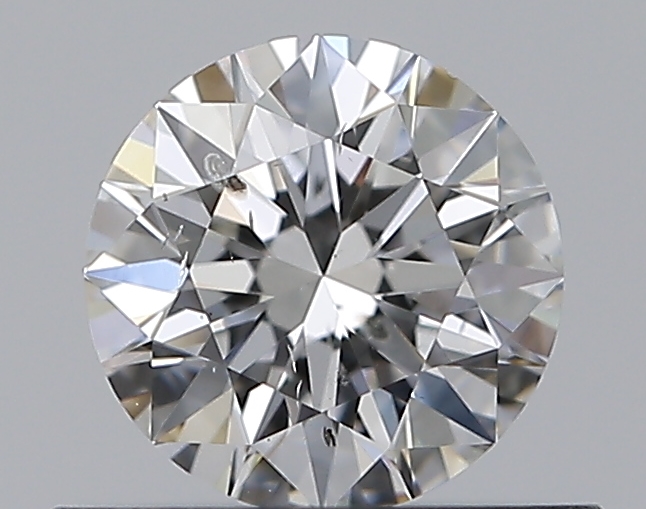 0.5 CaratF-SI2 EX Cut Round Diamond