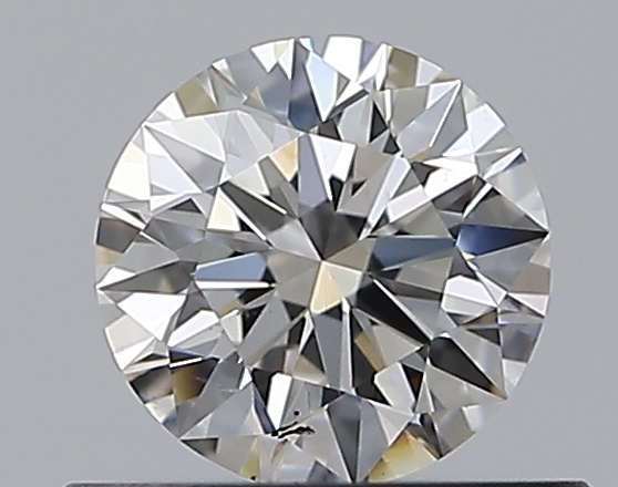 0.5 CaratH-SI2 EX Cut Round Diamond