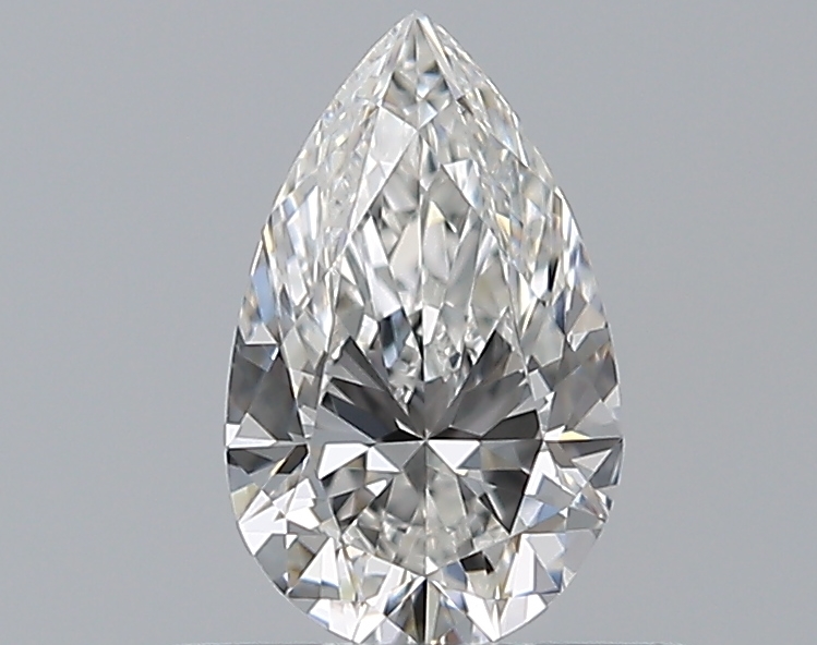 0.5 CaratF-VVS2 - Cut Pear Diamond