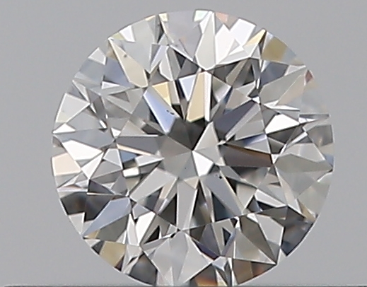 0.3 CaratF-VS2 EX Cut Round Diamond