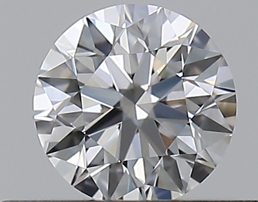 0.31 CaratF-VVS2 EX Cut Round Diamond