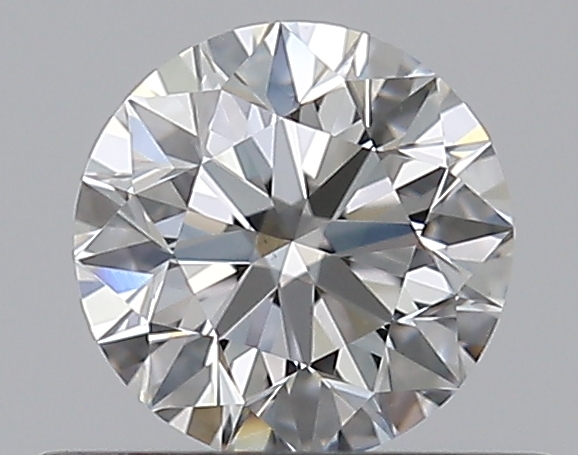 0.4 CaratF-VS2 EX Cut Round Diamond