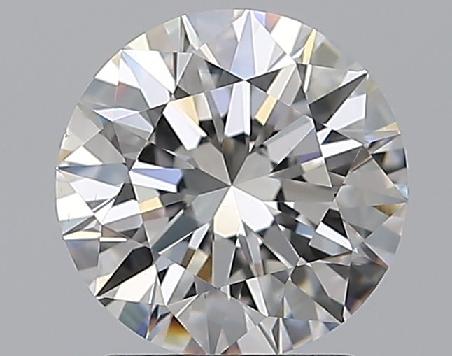 1.7 CaratG-VS2 EX Cut Round Diamond