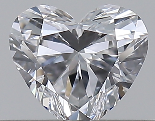 0.33 CaratD-IF - Cut Heart Diamond