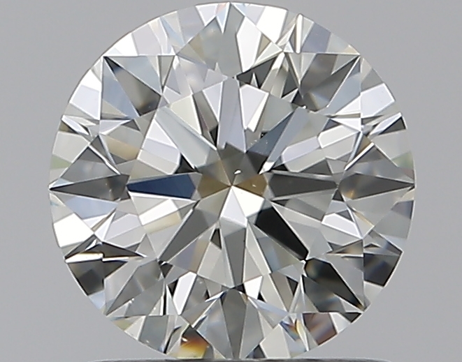 1 CaratJ-VS2 EX Cut Round Diamond