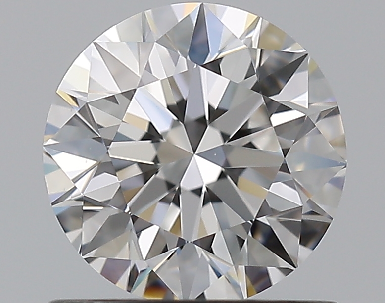 0.9 CaratE-VS2 EX Cut Round Diamond